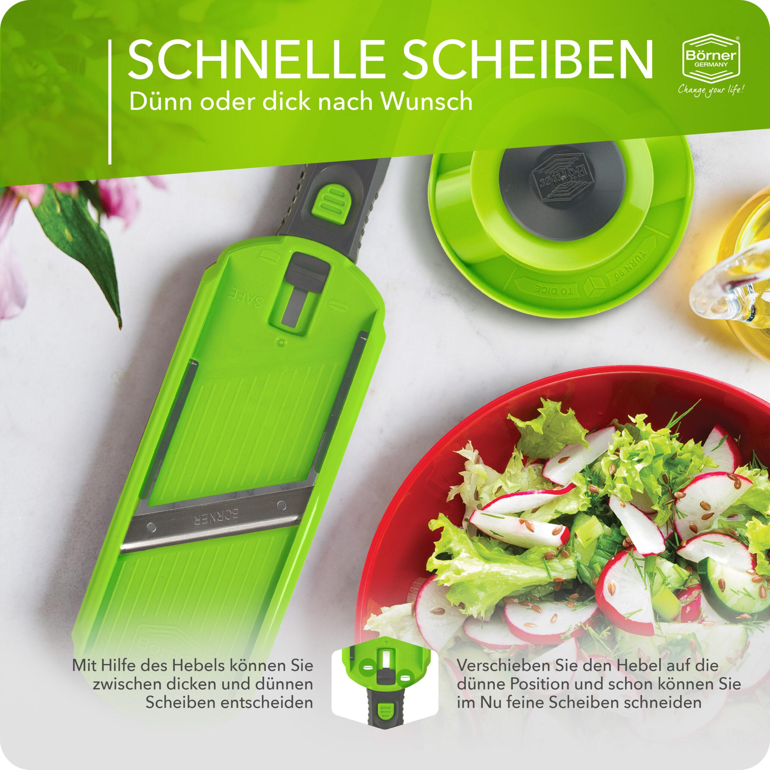 Multi Slicer + Fruchthalter – Bild 2