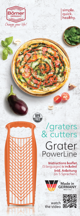 Farbkarton Reibe PowerLine