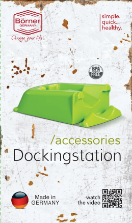 Farbkarton Dockingstation