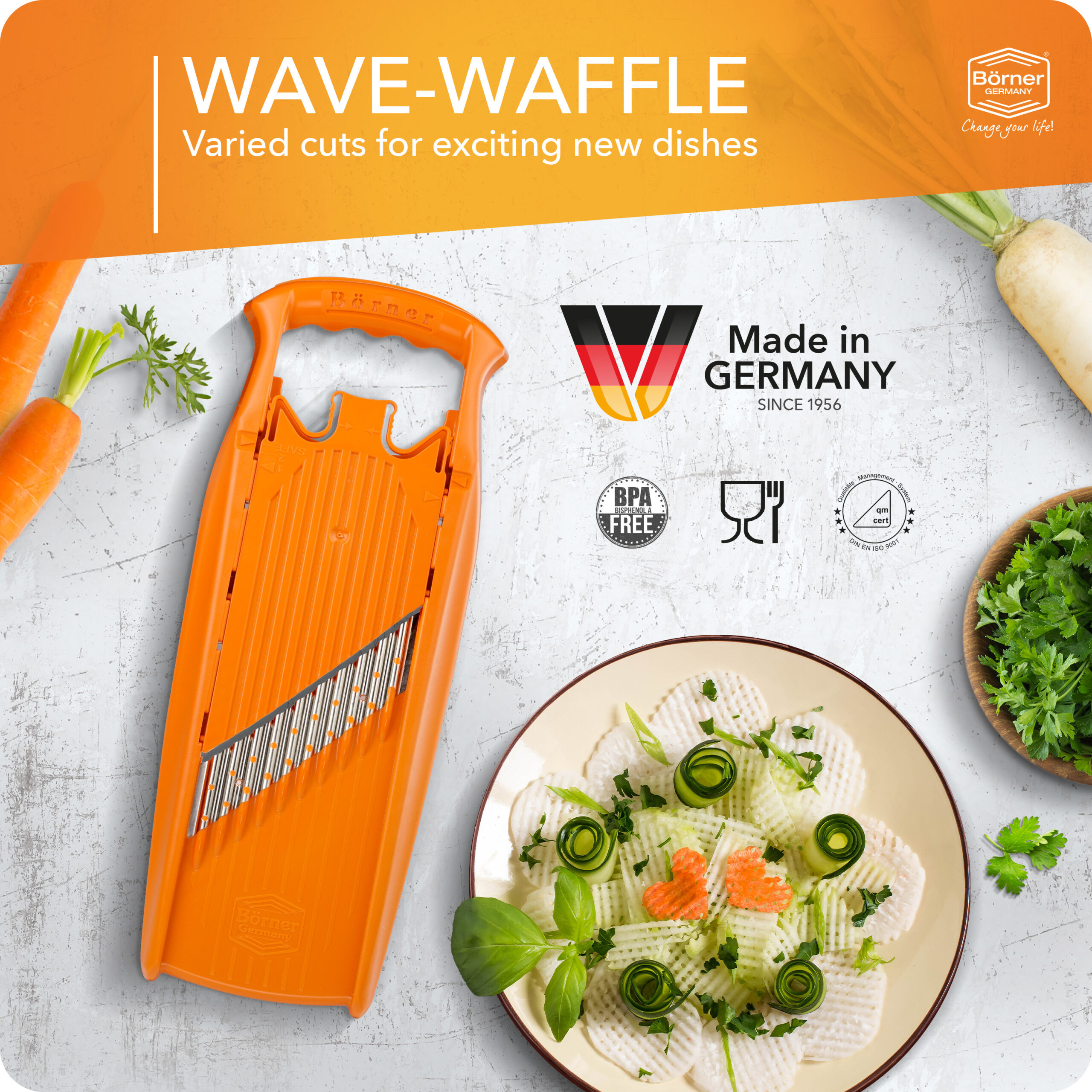 Wave-Waffle Cutter + Fruidholder - Image 2